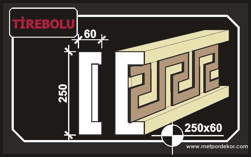 Tirebolu Greek Desenli Kat Silmesi