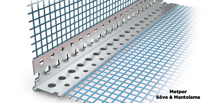 Mantolama, Isı Yalıtımı Uygulamasında Fileli PVC Köşe Profili Uygulaması Nasıl Yapılır?