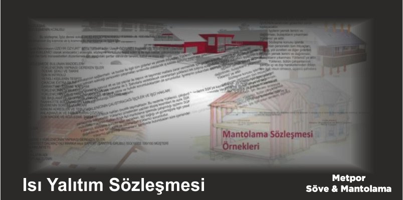 Isı Yalıtım Sözleşmesi